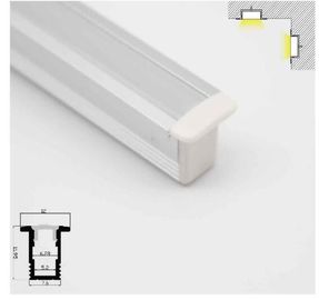 Gewohnheit führte Streifen-Licht-Aluminiumkanal-Profile für Tür/Fenster/Boden