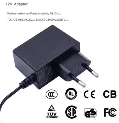 Wand-Berg-Stromadapter 12W 24W 36W 12V 1A 1.5A 2A 2.5A 3A mit DEM UL-COLUMBIUM-CER bestätigt, für Bewegungsbatterie Überwachungskameras