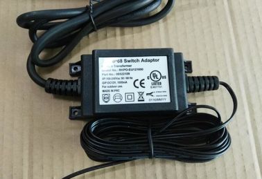 Wasserdichter Stromadapter 300mah, Streifen-Licht-Stromversorgungs-Transformator LED 12V 1A