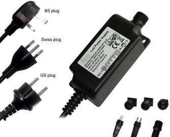 Wasserdichte Stromadapter-Versorgung 12v 24v für CCTVs, ABS Material IP68 LED