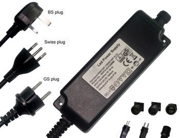 wasserdichter geführter Transformator 24Vdc 3a 72Watt IP68 für elektronischen Hahn, Wechselstrom 100-240Vac, mit CER-UL markierte