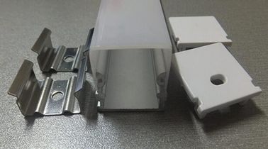 Aluminiumverdrängungsprofile u-Form LED, milchiger Diffusor für geführte Streifen, Aluminium-LED-Profile für Speicher