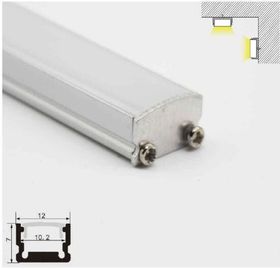 10mm führte Streifen-Licht-Diffusor für Boden-Kabinett-Wand, geführter Streifen-Beleuchtungs-Aluminium-Kanal