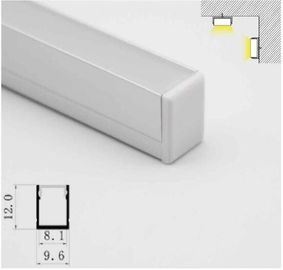 Anodisierte fertige LED-Aluminiumprofil-Verdrängung für Boden-Kabinett-Wand, Kühlkörper