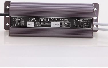 DC 12v 24v führte konstanten Spannungs-Fahrer 50-60Hz mit druckgießenden Aluminiummaterialien