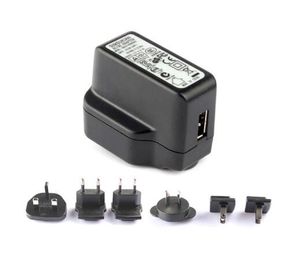 AU-US-BRITISCHER Wechselstrom-Stecker austauschbares Usb-Stromadapter/5v 2a Usb-Ladegerät/-transformator