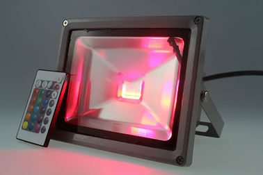 Druckgegossene Weihnachtsfarbe des Aluminium-IP65 20W, die geführtes Flut-Licht RGB im Freien ändert