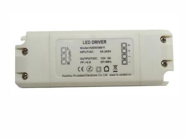Konstanter Spannungs-TRIAC dimmable 12v 36w führte Fahrer, LANGSPIELPLATTEN mit markiertem CER Rohs FCC