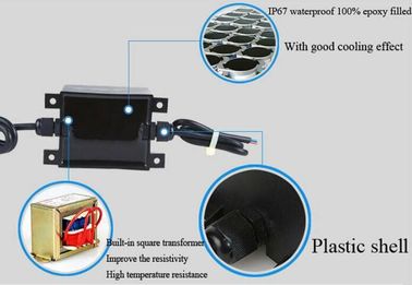 Wasserdichter Transformator des Swimmingpools 24VAC 80W, Stromversorgung IP68 für Motor im Freien