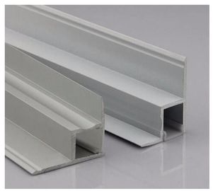 Bereifte/klare/Diffusorabdeckung LED-des Aluminiumverdrängungs-Profils für Decke Dekoration, 1m 2m 3m