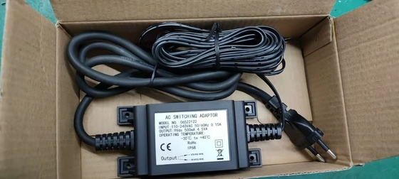 Wasserdichter Transformator im Freien, Stromversorgung, wasserdichter Schalteradapter 9Vdc 500mah 4.5W IP68 für Hahn